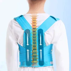 Kinderhouding corrector - verstelbare riem - orthopedisch korset - rozeKinderen