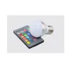 LED RGB magic bulb - 16 changing colors - with IR remote control - E27 - 5W - 7WE27