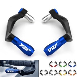 Motorcycle lever guard - falling protection - 7/8" 22mm - aluminum - for Yamaha YZF R3 R25 R6 R1 2013-2019Protective gear