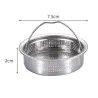 Kitchen sink drain strainer - anti-clogging filter - with handle - stainless steelSink strainers