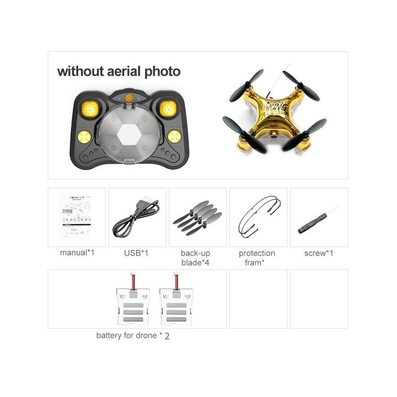 RC-Drohne - Mini-Pocket-Quadcopter - HD-Kamera - WIFI - FPV - Montagespielzeug