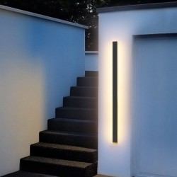 Waterdichte buitenwandlamp - lange aluminium LED-lampWandlampen