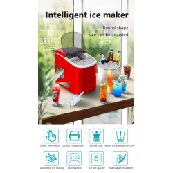 Mini automatische elektrische ijsmachine - ijsblokjesmaker - 15 kg/24H - 220VBar producten