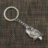 Vintage silver owl keychainKeyrings