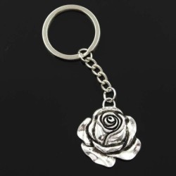 Vintage Rose Schlüsselanhänger