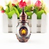 Antique perfume bottle - frosted glass - crystal - with glass dropper - 15 mlPerfume