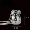 Mini metalen muis - sleutelhangerSleutelhangers