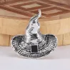 Metal witch hat - Halloween broochBrooches