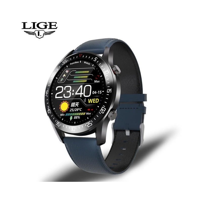 LUIK - sport Smart Watch - Android - IOS - hartslag - bloeddruk - waterdichtSmart-Wear