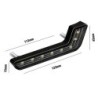 Car L-type DRL lights - super bright - on/off function - waterproof - LED - 2 piecesDaytime Running Lights (DRL)