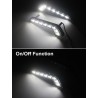 Car L-type DRL lights - super bright - on/off function - waterproof - LED - 2 piecesDaytime Running Lights (DRL)