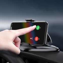 Universele autotelefoonhouder - dashboardstandaard - draaibaar - plakkerige basisHouders