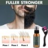 Bart- / Haarwachstums-Essenz - Spray - mit Nadelrollen-Massagegerät - gegen Haarausfall