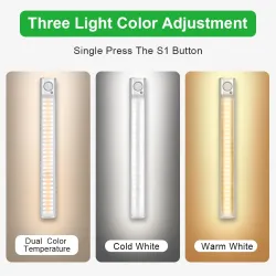 LED-striplicht - USB-nachtlampje - bewegingssensor - magneetstripLED strips