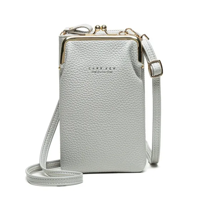 Kleine crossbody tas - portemonnee / telefoonhouder - met ritsTassen