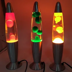 Vulkaan / lava nachtlampje - LED lampVerlichting