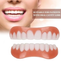 Kosmetischer Zahnersatz aus Silikon - obere / untere Zahnspange