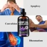 Body massage hemp oil - anti-anxiety - joints / muscle pain reliefMassage
