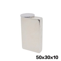 N35 - Neodym-Magnet - starker Block - 50 * 30 * 10 mm - 1 Stück