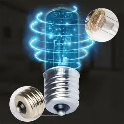 Steriliserende UV-lamp - desinfectielamp - met ozon - E17Lampen
