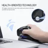 Delux - M618X - wireless vertical mouse - adjustable angle - BluetoothMouses