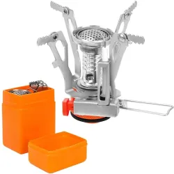 Mini opvouwbaar gasfornuis - campingbranderSurvival gereedschap