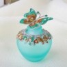 Vintage glass perfume bottle - crystal butterfly - 30mlPerfume
