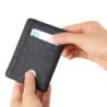 Slanke leren portemonnee - creditcardhouder - RFID-blokkeringPortemonnee