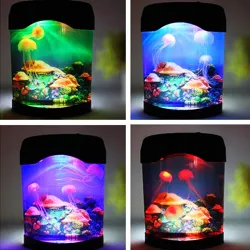 Mini kwallenaquarium - nachtlampjeVerlichting