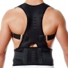Orthopädischer Rückenstützgürtel - Haltungskorrektur - Rückenkorrektor mit Magneten