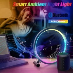 Intelligentes Umgebungslicht - Nachtlampe - App-Steuerung - USB - LED - RGB