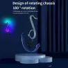 LED-nachtlampje - Bluetooth - app-bediening - 180° draaibaar - RGB - muzieknootvormVerlichting