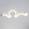 Moderne wandlamp - LED - RGB afstandsbediening - S - W - lijnvormWandlampen