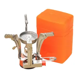 Draagbare mini campingkachel - buiten koken - brander - winddicht - 3000WSurvival gereedschap