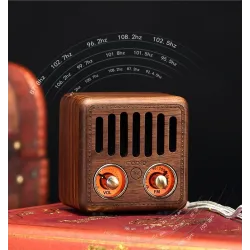 Retro plastic speaker - digital FM radio - BluetoothBluetooth speakers