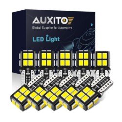 Auto-LED-Glühbirne - T10 - 2835 SMD - W5W - Canbus - 6000K weiß - 10 Stück