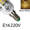 LED lamp - woonverlichting - E27 - E14 - 220VE27