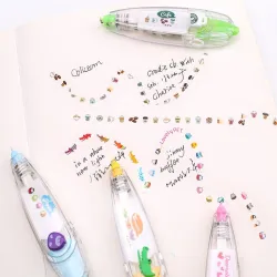 Creative correction tape - pen - corrector - decorative stickerPens & Pencils