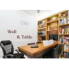 Modern 3D digital wall clock - LED - USB - with alarm functionClocks