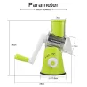 Handmatige groente/fruit snijmachine - snijder - raspKeukenmolens