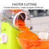 Handmatige groente/fruit snijmachine - snijder - raspKeukenmolens