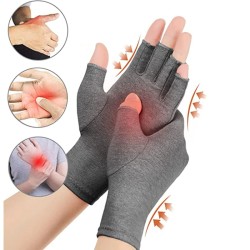 Therapeutische compressiehandschoenen - pijnverlichting bij artritis - katoenMassage