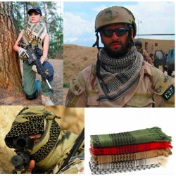 Militaire sjaal - verdikte sjaal - Arabisch KeffiyehSjaals