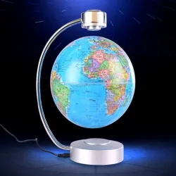 Magnetic levitation world globe - LEDStatues & Sculptures