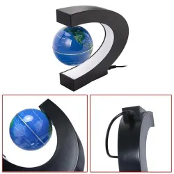 Magnetic levitation - floating world globe - LEDStatues & Sculptures