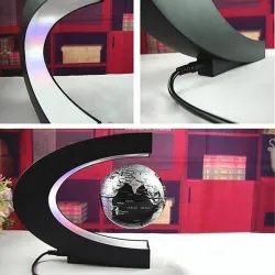 Magnetic levitation - floating world globe - LEDStatues & Sculptures