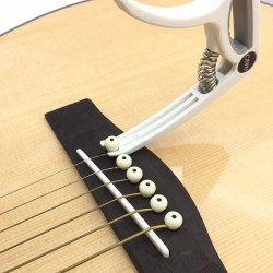 Kunststof gitaarcapo - voor 6-snarig instrumentGitaar
