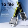 M2 SSD-behuizing - M.2 naar USB 3.0 - SATA NGFF Caddy HDD-kaartComputer & Laptops