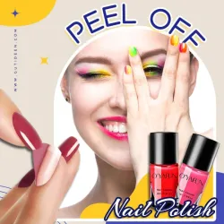 Peel-off nagellak - sneldrogend - snel zelf te verwijderenNagellak