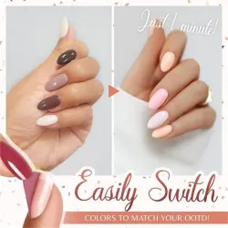 Peel-off nagellak - sneldrogend - snel zelf te verwijderenNagellak